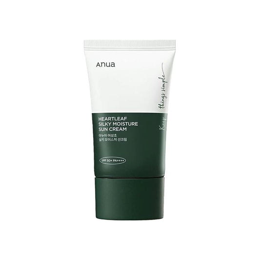 Anua Heartleaf Silky Moisture Sun Cream SPF 50+ PA++++