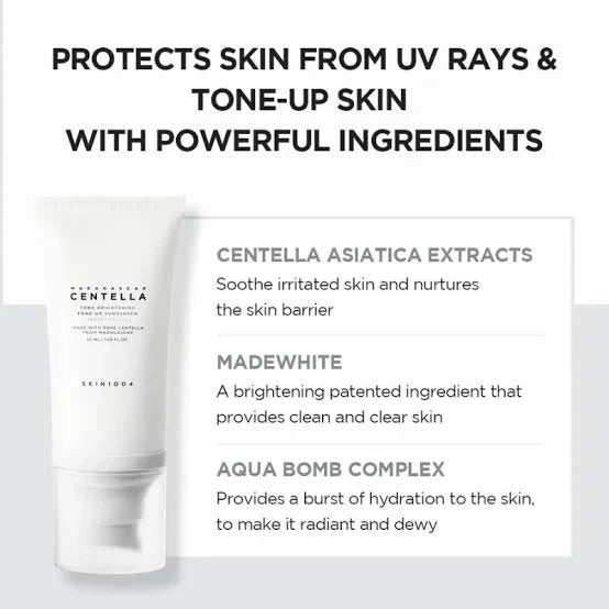 Centella Skin 1004 Madagascar Tone Brightening Tone-Up Sunscreen